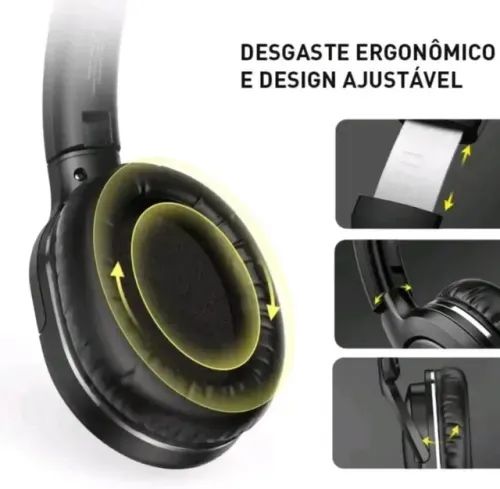 Baseus D02 Pro Fone De Ouvido Bluetooth Estéreo Sem Fio 5.0 Hifi Dobrável Esporte Headset  - Foto 3