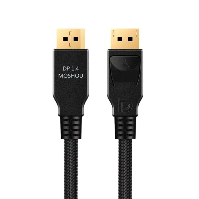 Cabo Displayport 1.4 8k 60 4k 144 Nvidia G-sync 1,5m Moshou - Foto 2