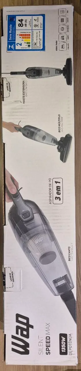 Aspirador de Pó WAP Silent Speed Max 1350W