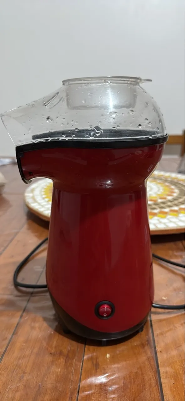 Pipoqueira Elétrica Vermelha