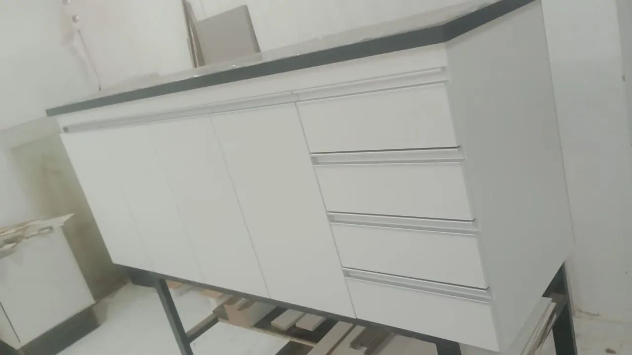 Armário balcão 2,20 feito em 100% MDF  - Foto 4