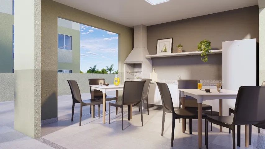 NA - Apartamentos de 1 quarto no Recanto das Emas - Foto 2