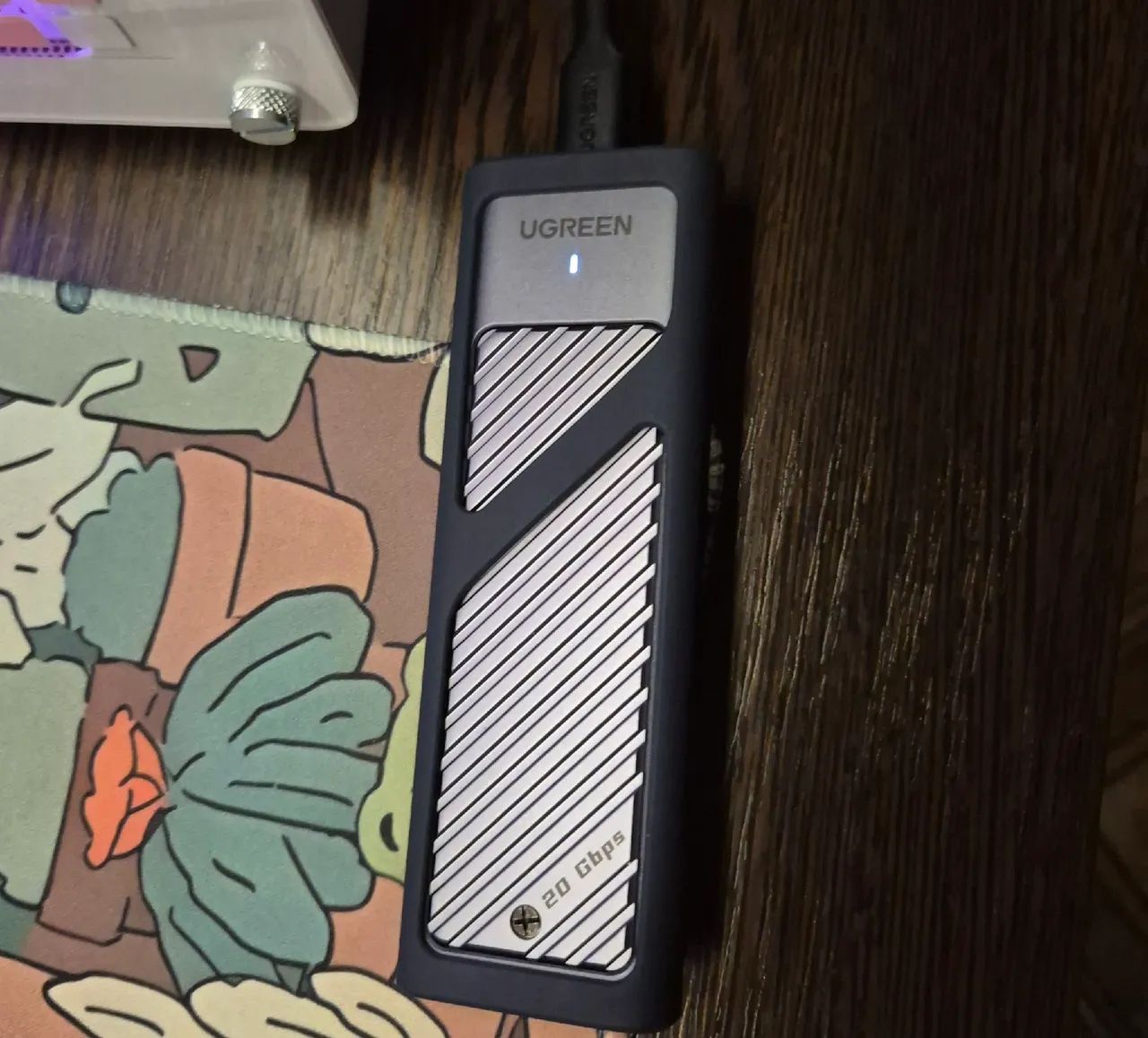 Enclosure UGREEN M.2 SATA/NVMe - Novo na Caixa! - Foto 5