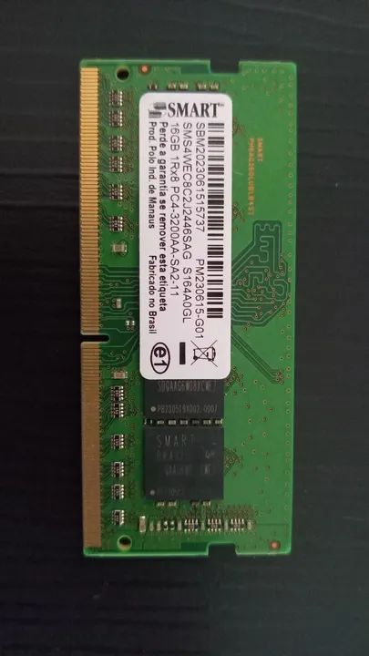 RAM 16GB DDR4 3200MHz