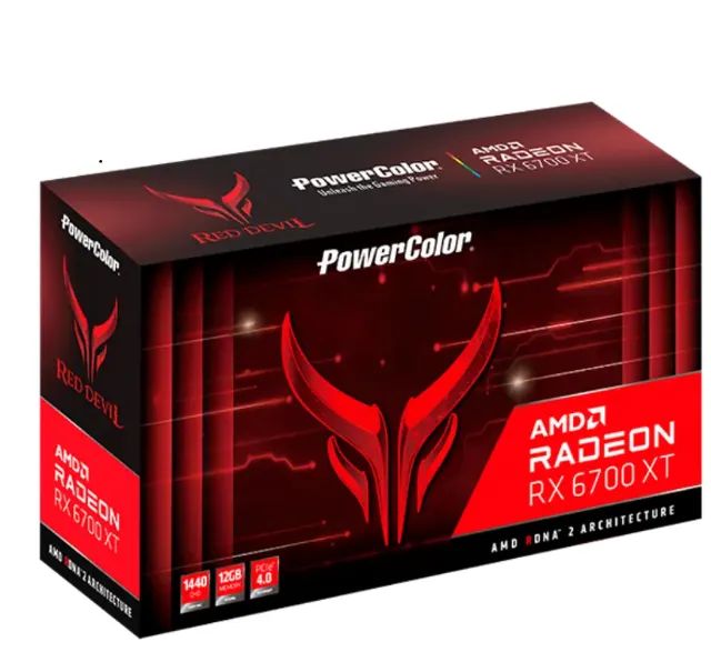 Placa De Vídeo Amd Powercolor Red Devil Rx 6700 Xt 12gb - Foto 4