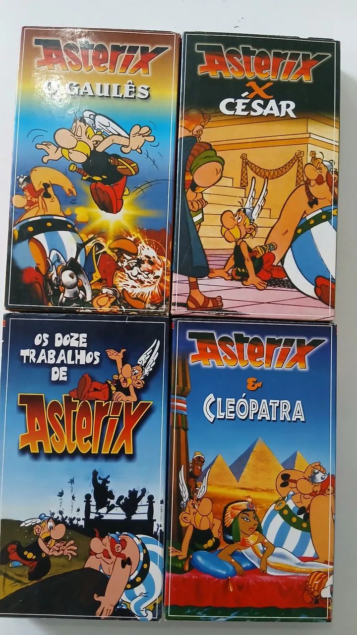 4 fitas vhs Asterix  - Foto 2