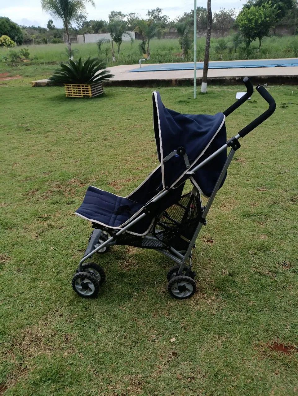 Carrinho de Bebê Chicco Dobrável - Foto 5