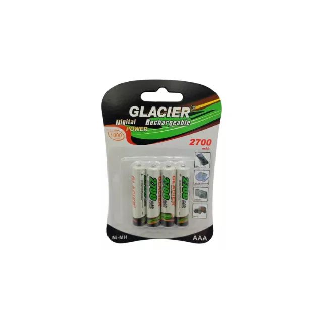 Pilhas Recarregáveis AAA Toply 2700mAh