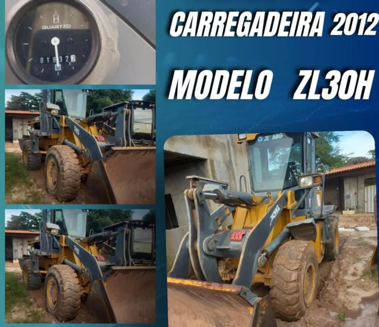 Pá Carregadeira XCMG ZL 30 H