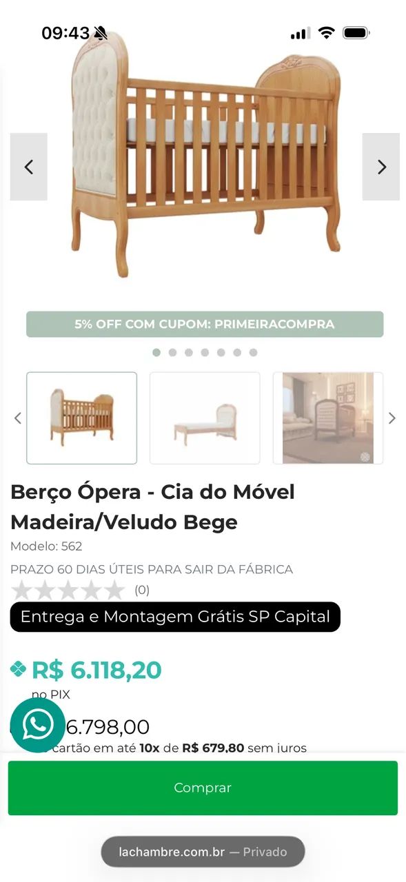 BERÇO IMPERIAL  - Foto 5