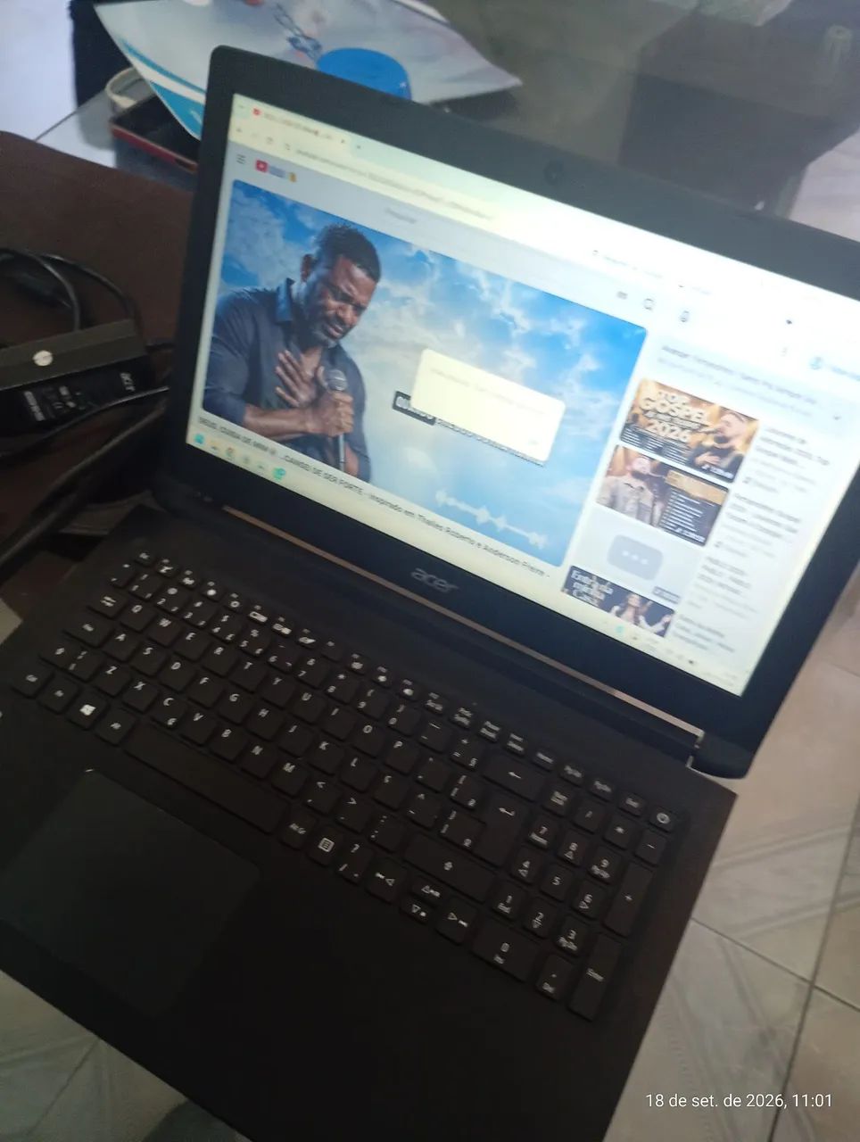 notebook Acer i3 1100
