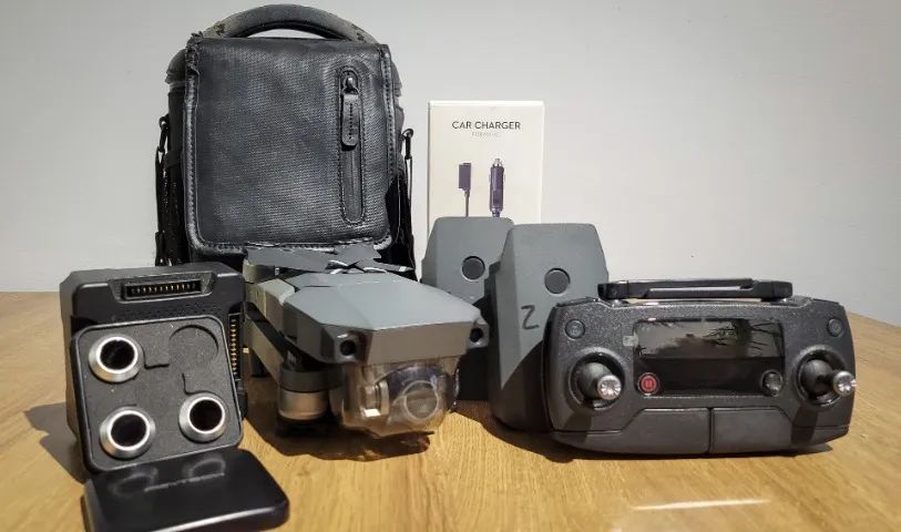 Drone DJI Mavic Pro I - Com Flymore combo. Para vender!