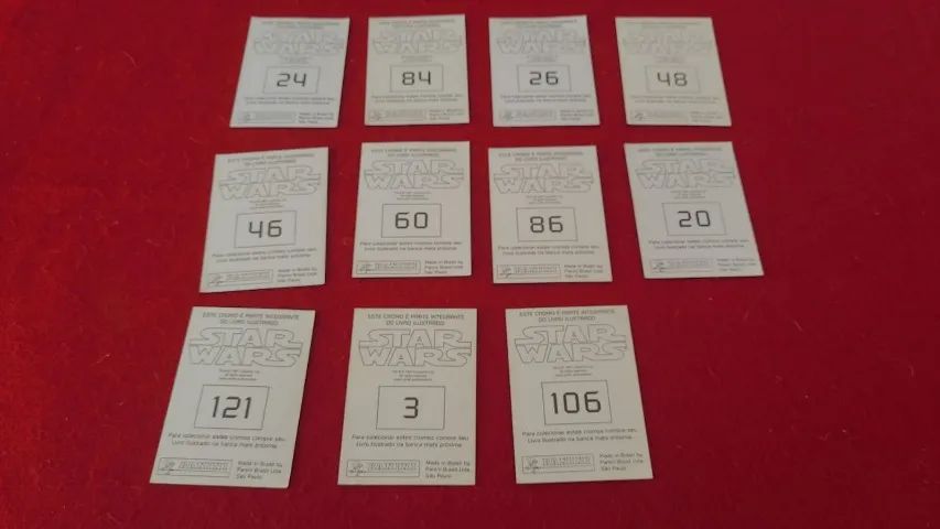 Lote com 17 Figurinhas álbum Star Wars (1997) - Foto 3