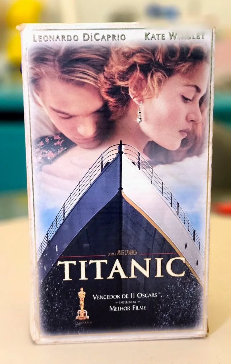 VHS Titanic - Ideal para a sua coleção.  - Foto 4