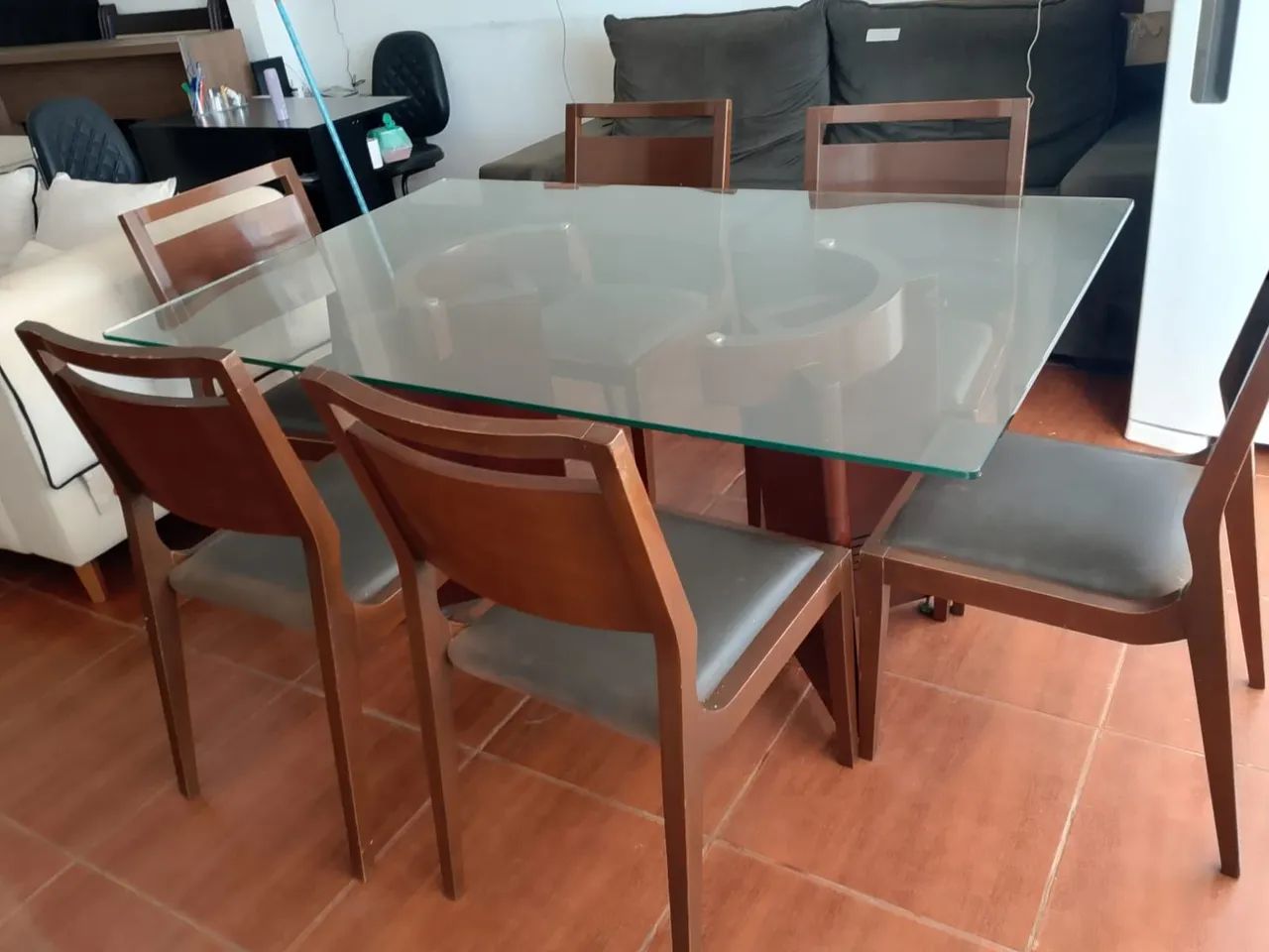 Mesa de madeira 160X1metro - Foto 4