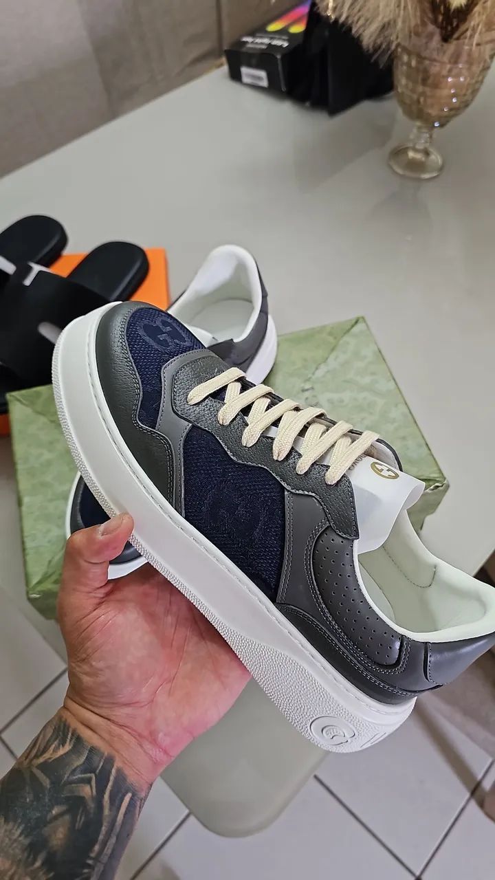 Lançamento Gucci GG Couro - 41BR