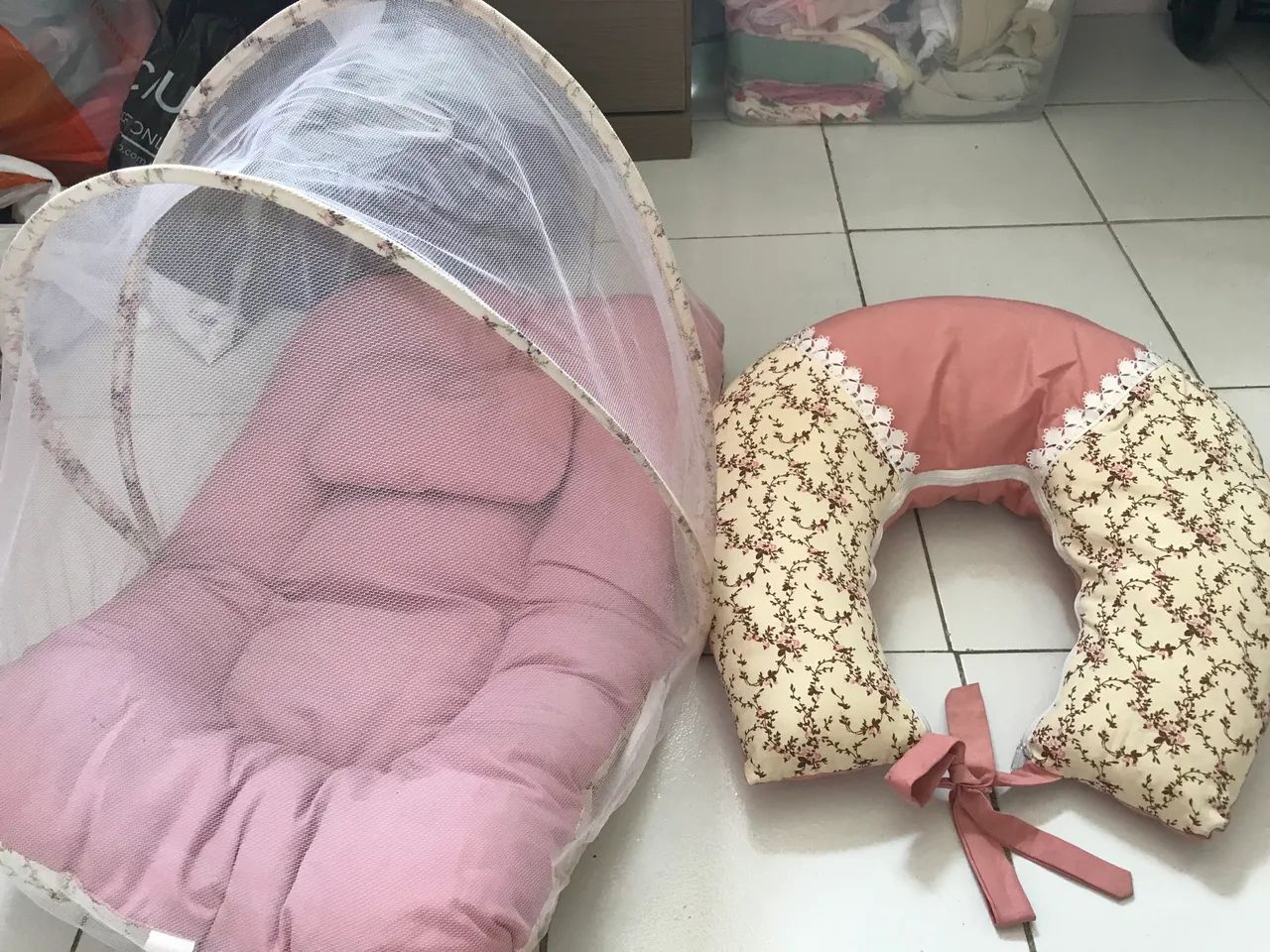 Kit ninho e almofada amamentação  - Foto 2