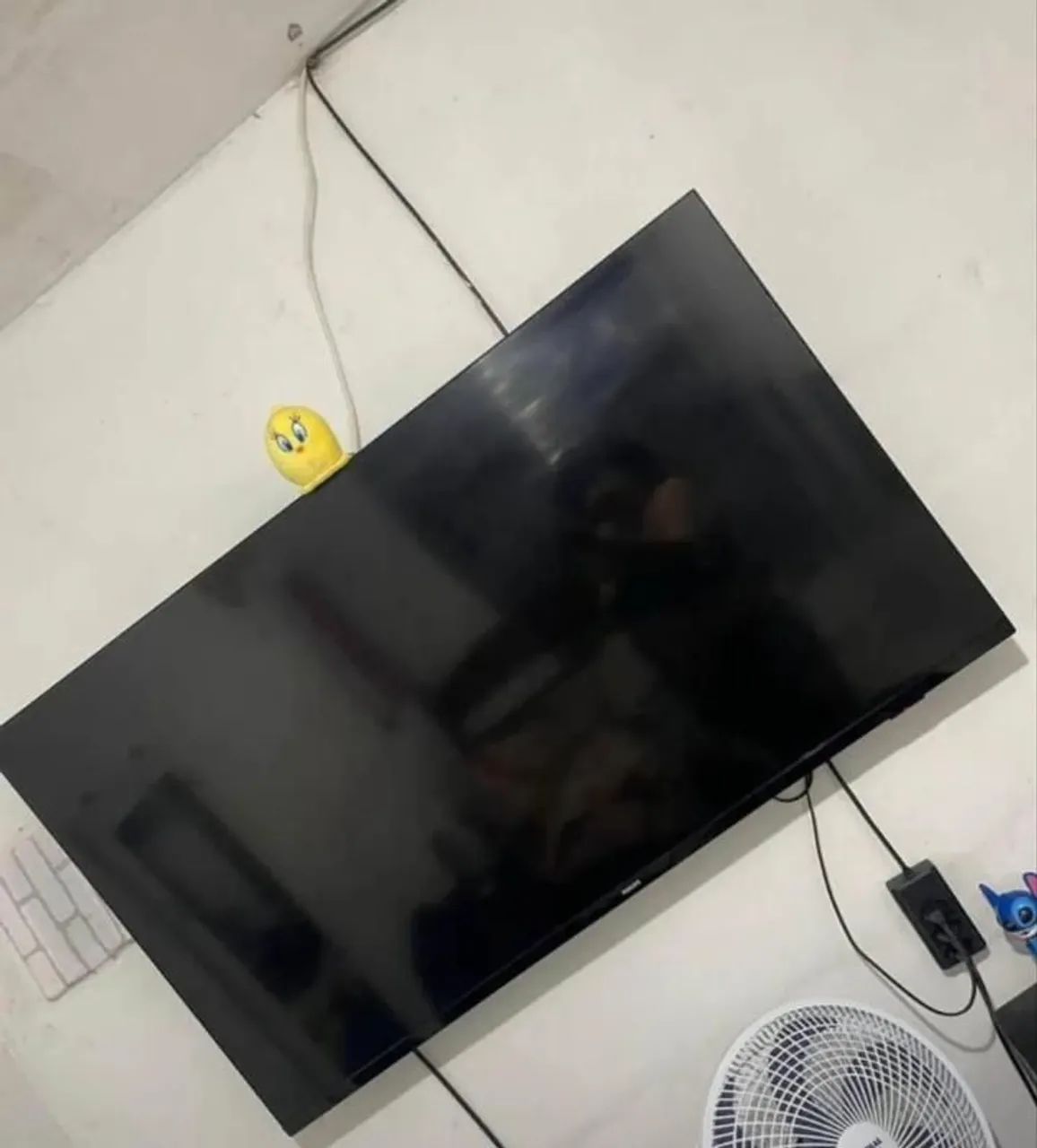 Smart TV Philips 55" 4K Android TV - Ótimo Estado