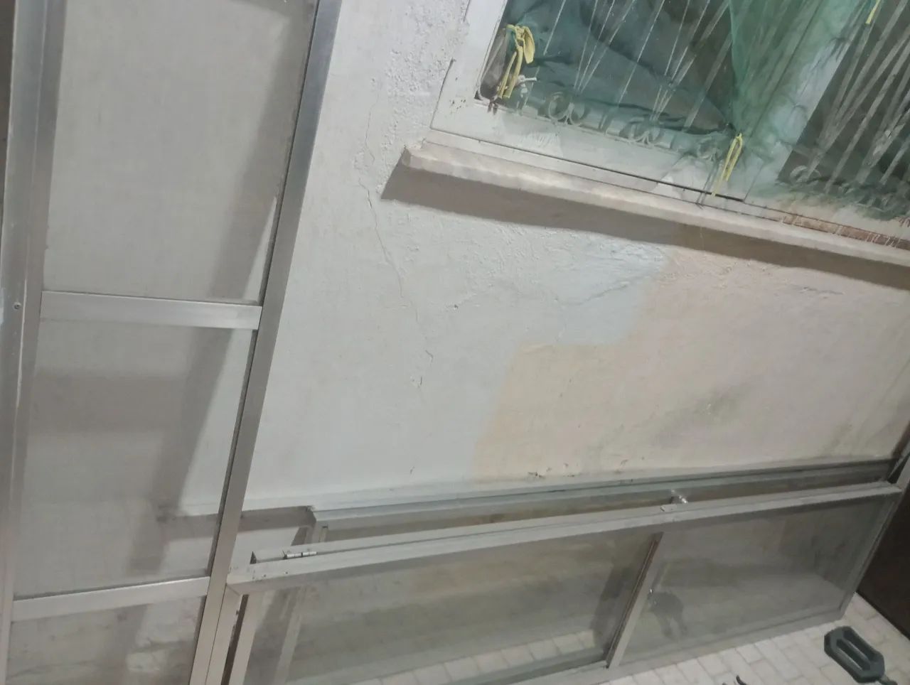Box  de alumínio com vidro 1,70/1,70
