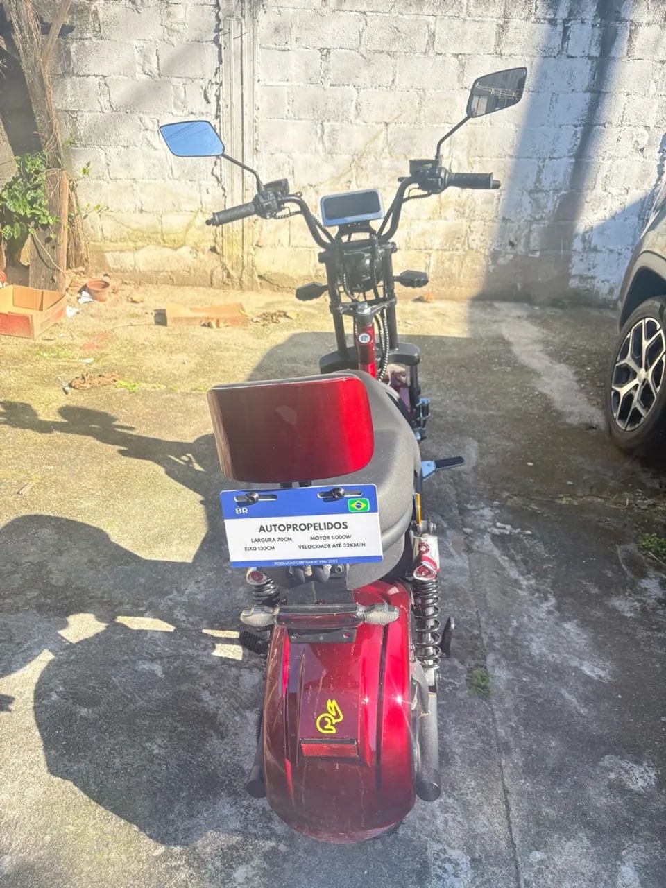 Scooter eletrica 1000w Sadu K6 - Foto 2