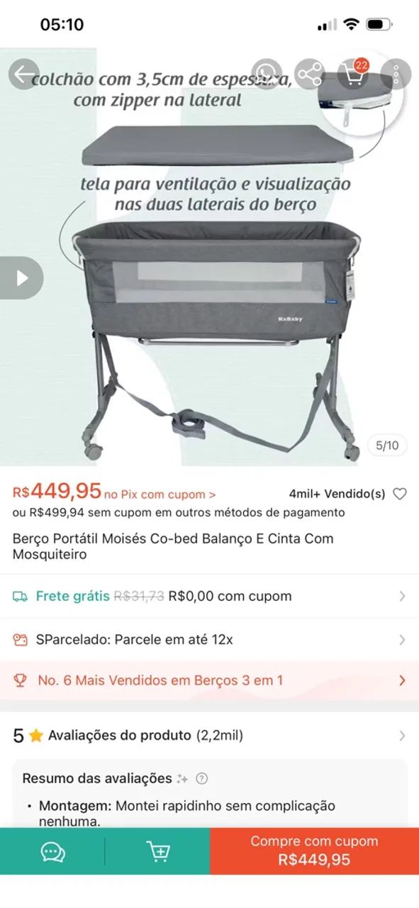 Berço  - Foto 5