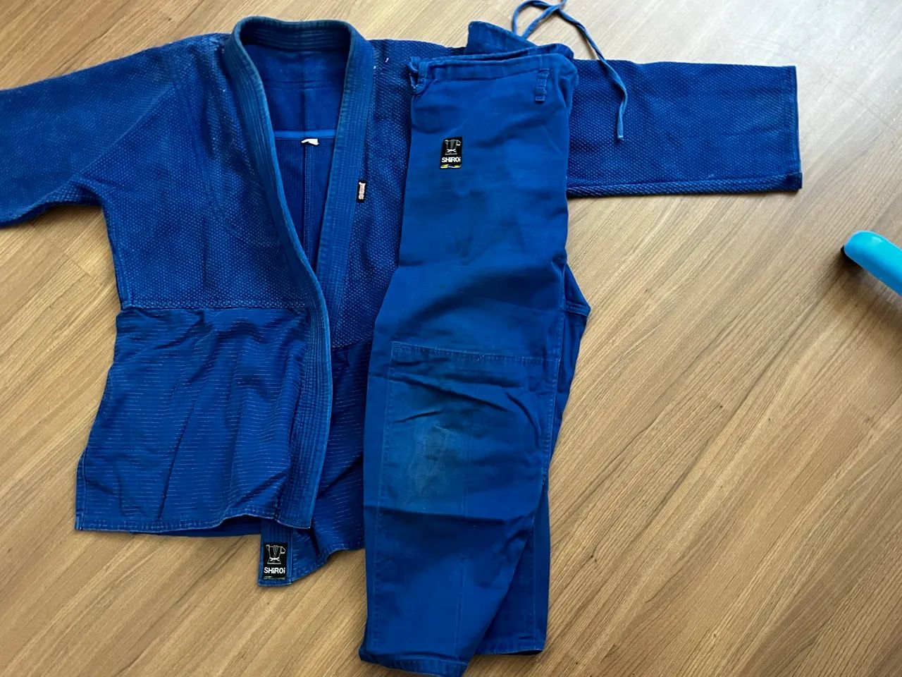 Kimono shiroi A2 azul - Foto 3