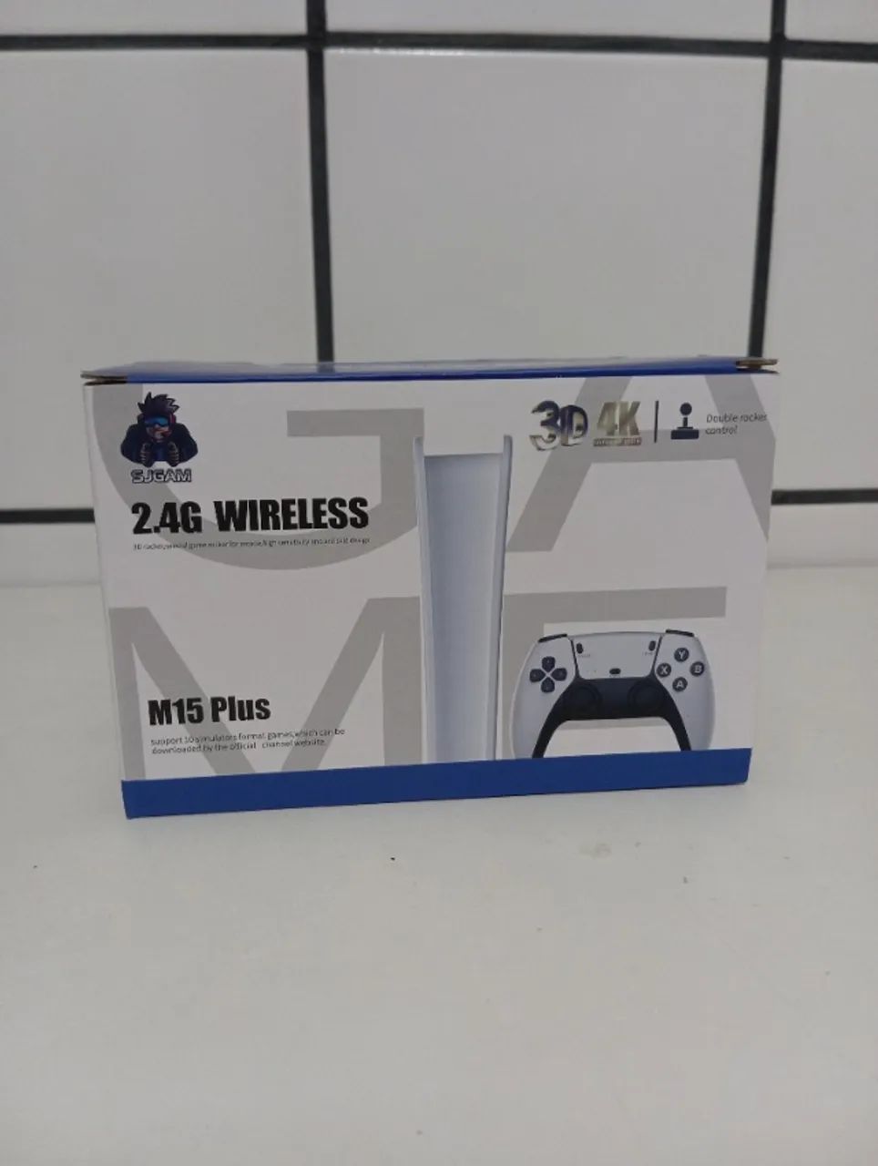 Nintendo Retrô M15 (Fácil de Jogar na sua TV com 20Mil Jogos) 02 Controles Sem Fio Lacrado - Foto 3