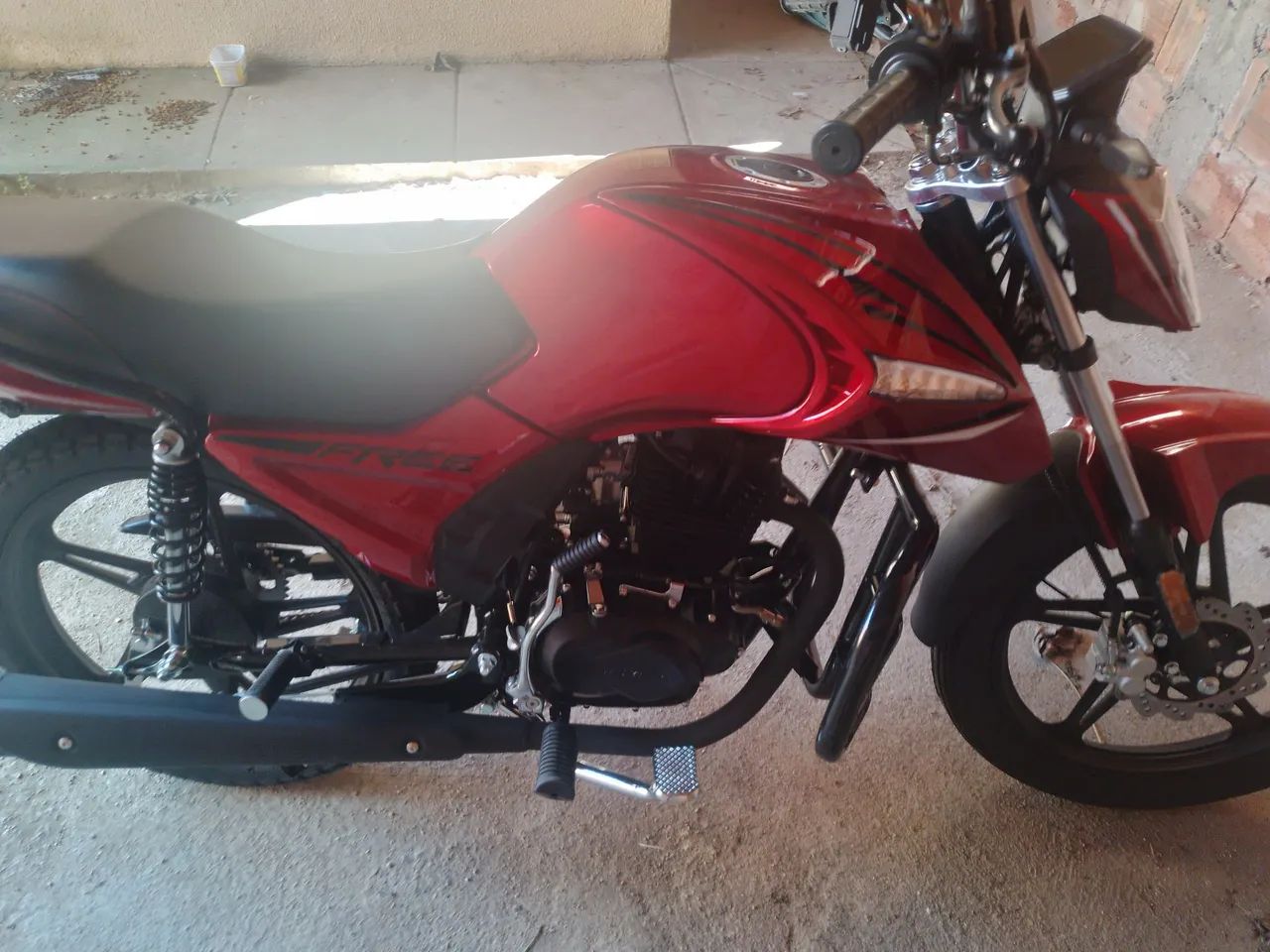 Moto shineray 