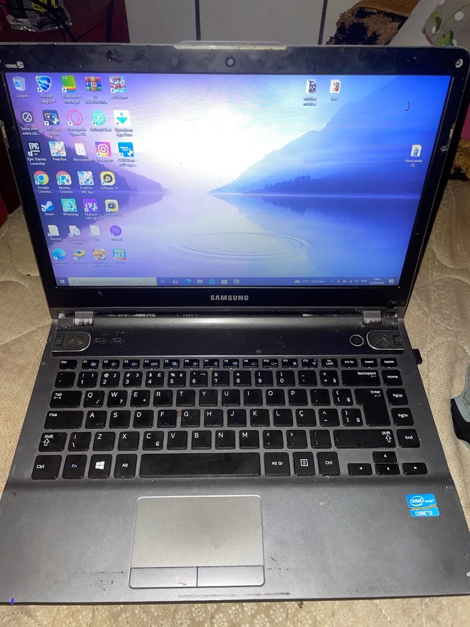 Notebook Samsung Intel core 7
