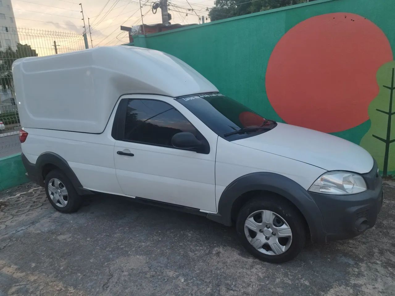 Fiat Strada Working Hard 1.4 Fire Flex 8V CS 2019 - Foto 2