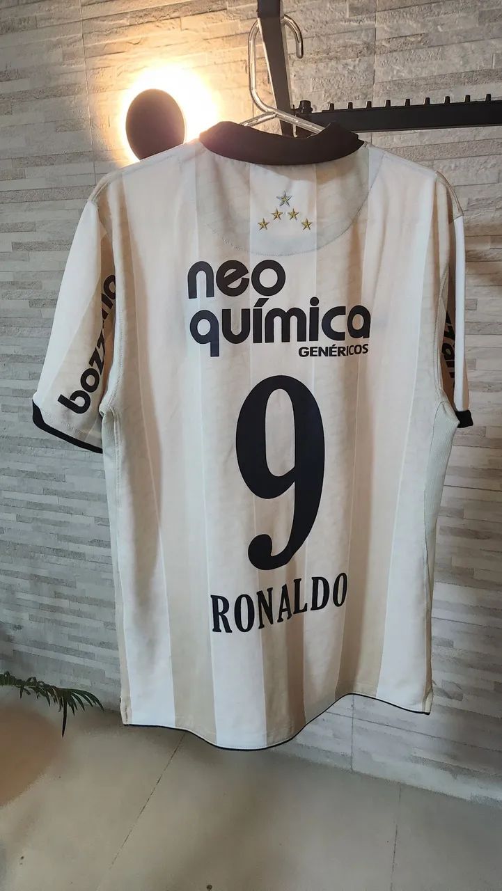 Camisa Corinthians Centenário Ronaldo 9 Nike Dri Fit - Tamanho M - Foto 2
