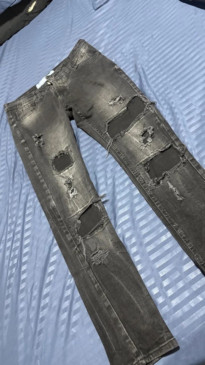 calça jeans jogador - Foto 5