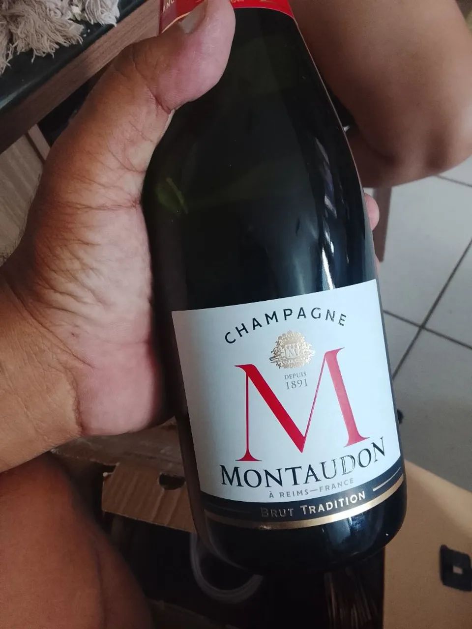 Champanhe importada 
