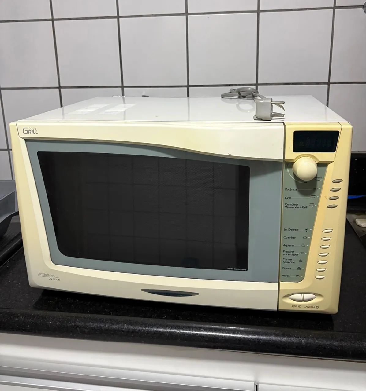 Microondas Brastemp 27L com grill