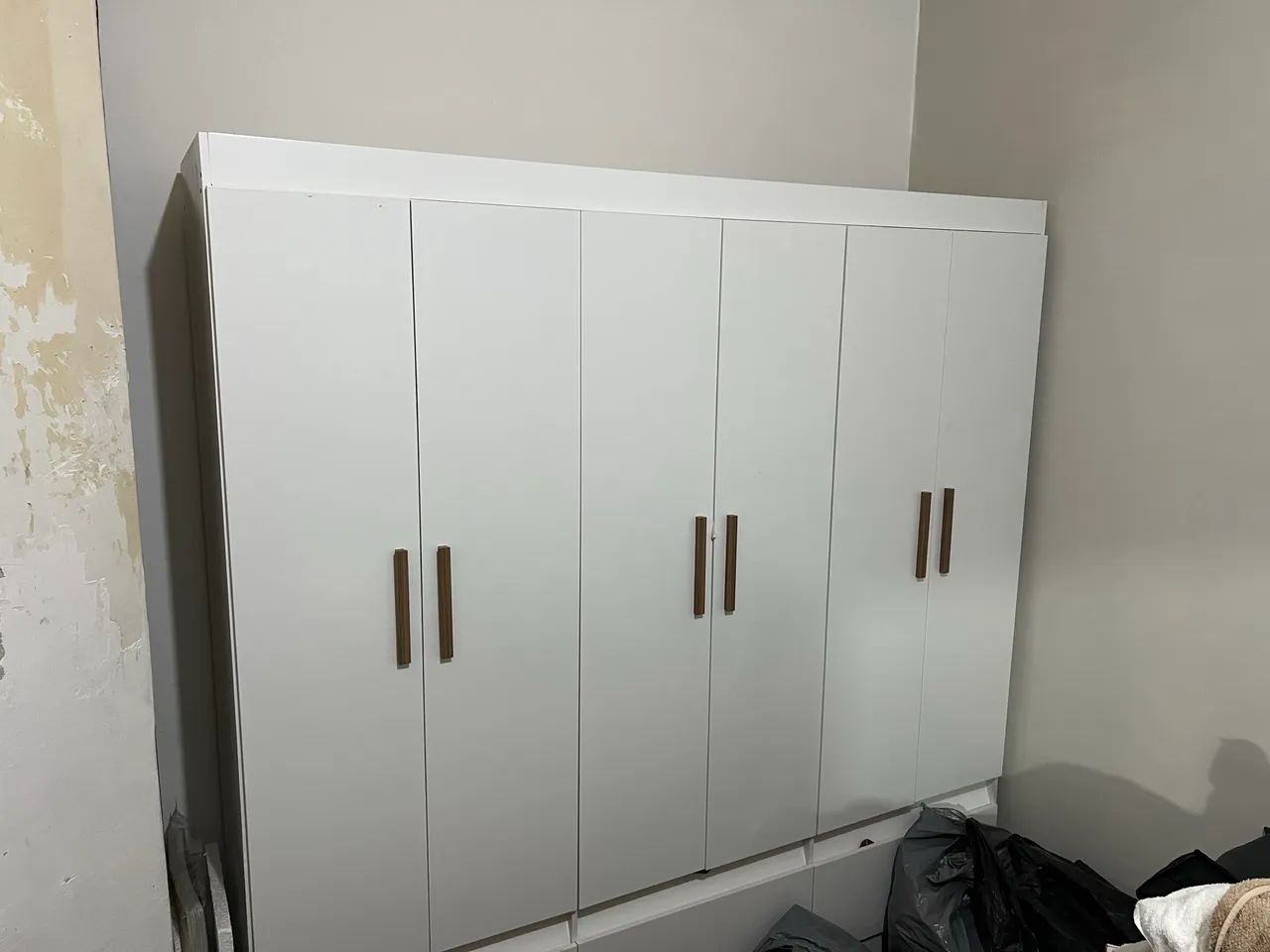 Guarda-roupa 6 Portas / Branco