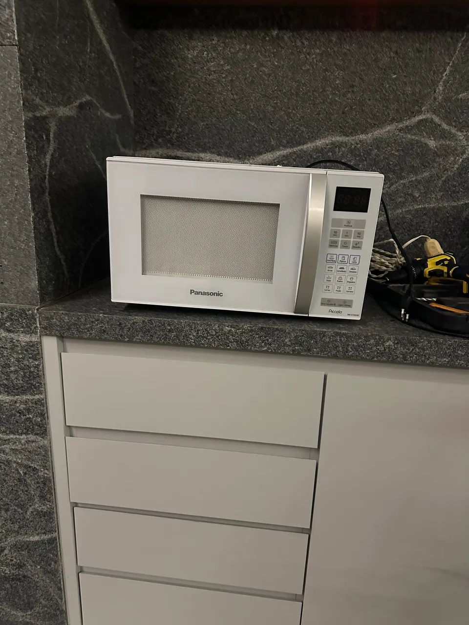 Microondas branco  - Foto 4
