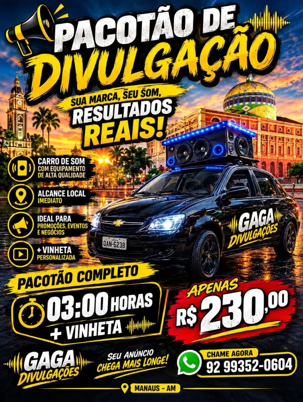 Carro de som plopaganda