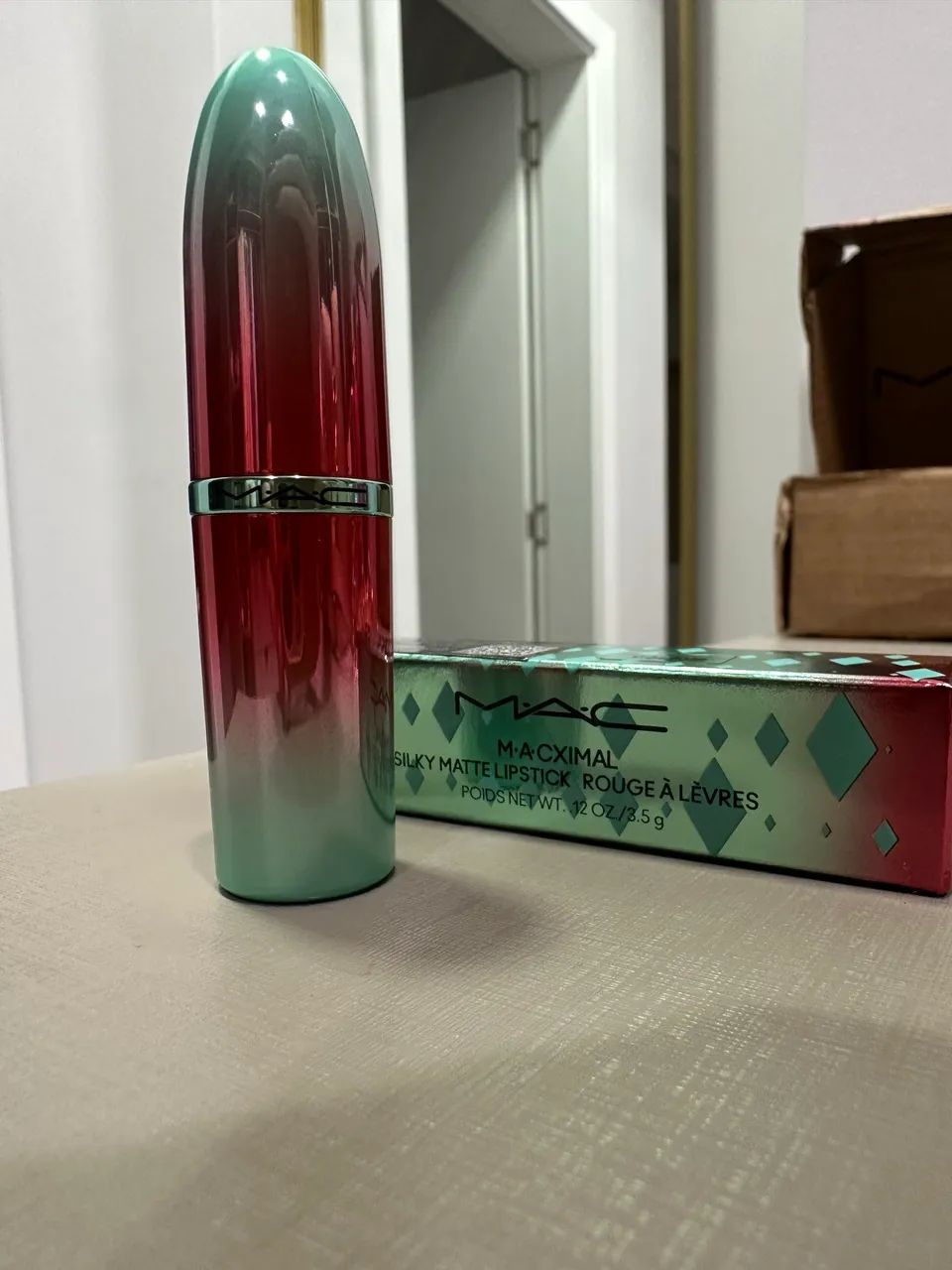 Batom MAC Ruby Woo novo 