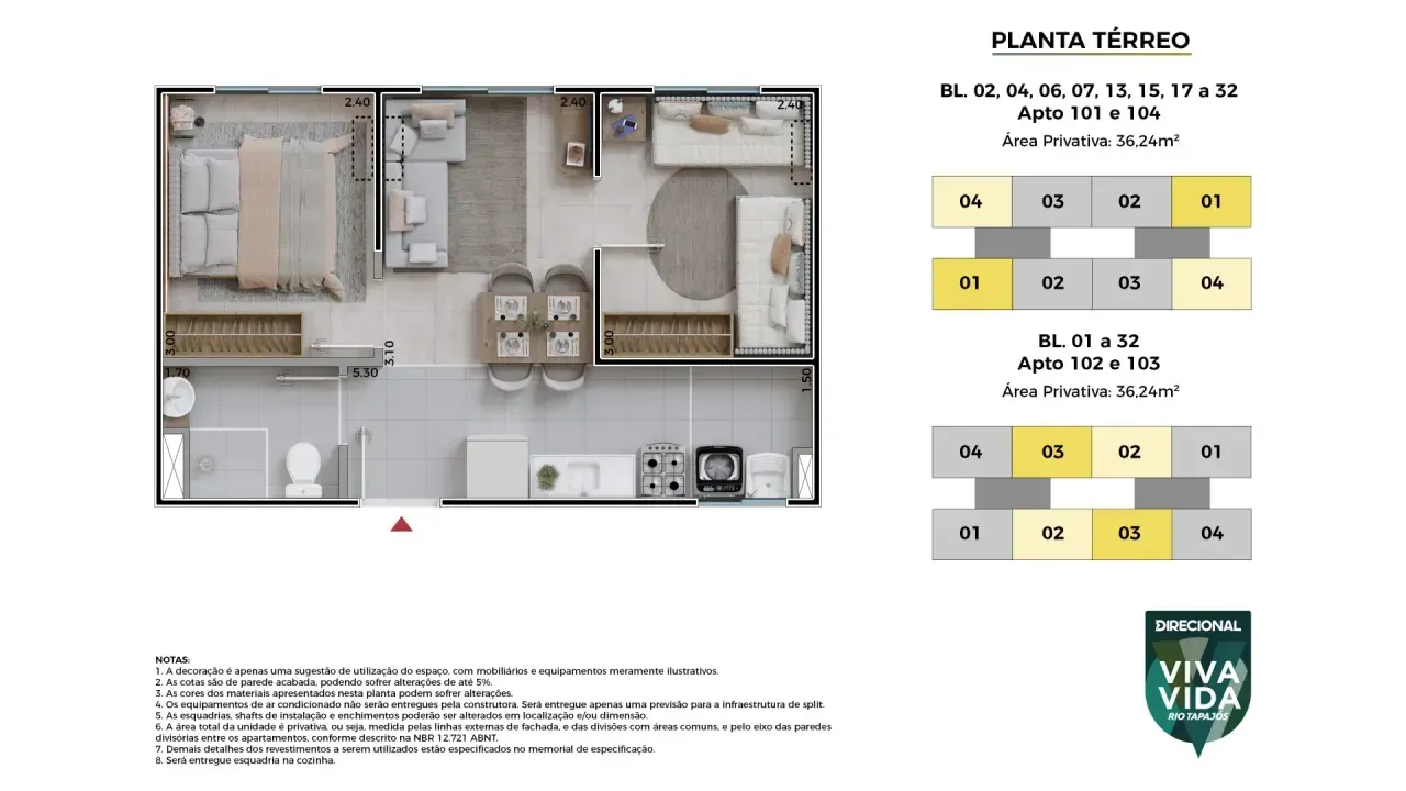 PLANTA 36m²