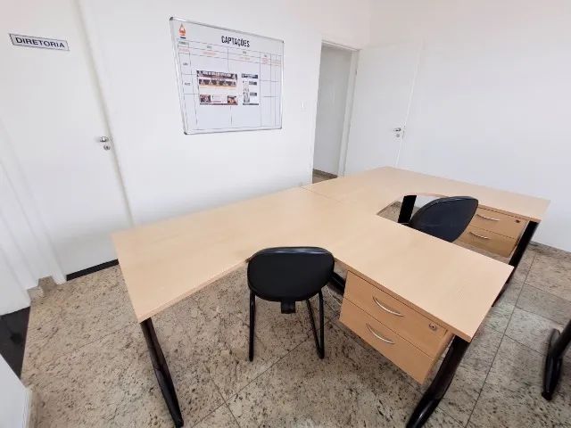 MESA DE ESCRITÓRIO EM ''L'' 140CMX140CM - Foto 3