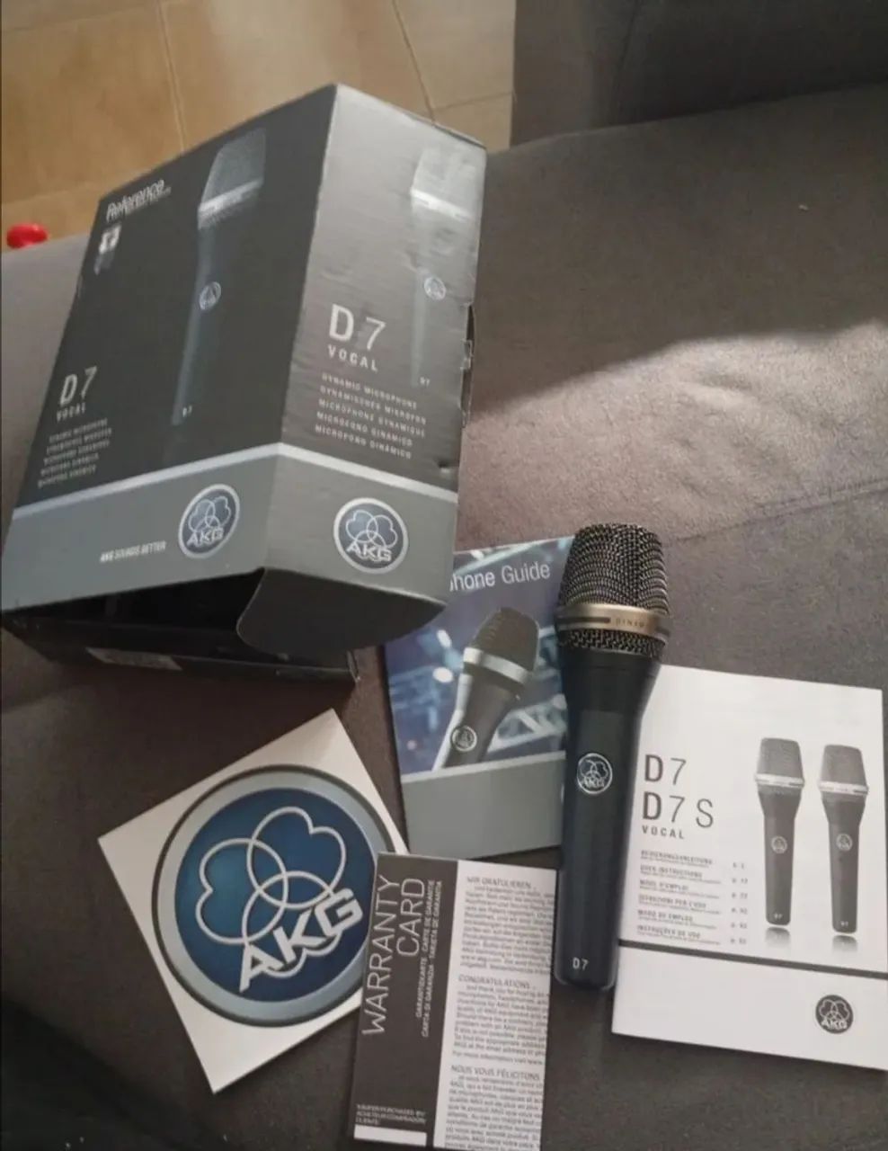 Microfone Akg D7 Vocal Dinâmico Premium - Foto 2