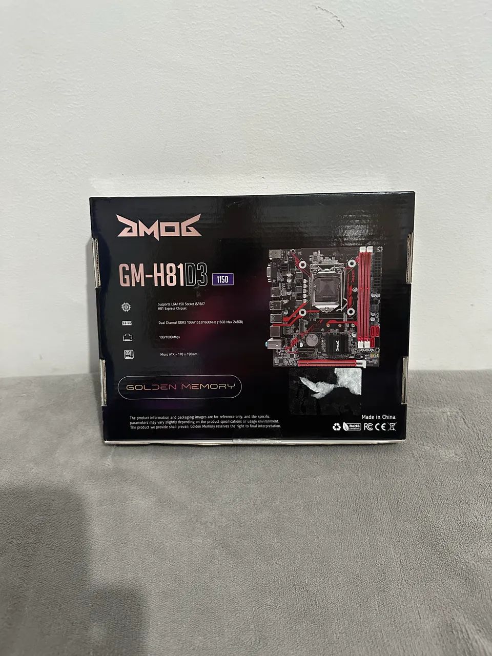 Placa mãe LGA 1150 LACRADA - Foto 4