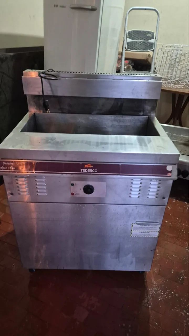 Fritadeira de inox a gás  - Foto 4