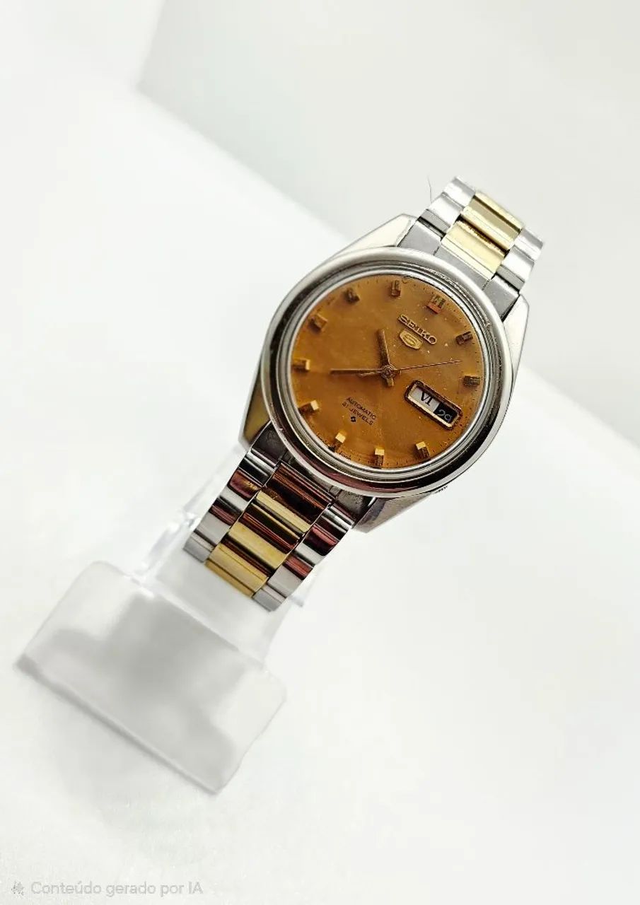 Relógio Seiko 5 Vintage  - Foto 4