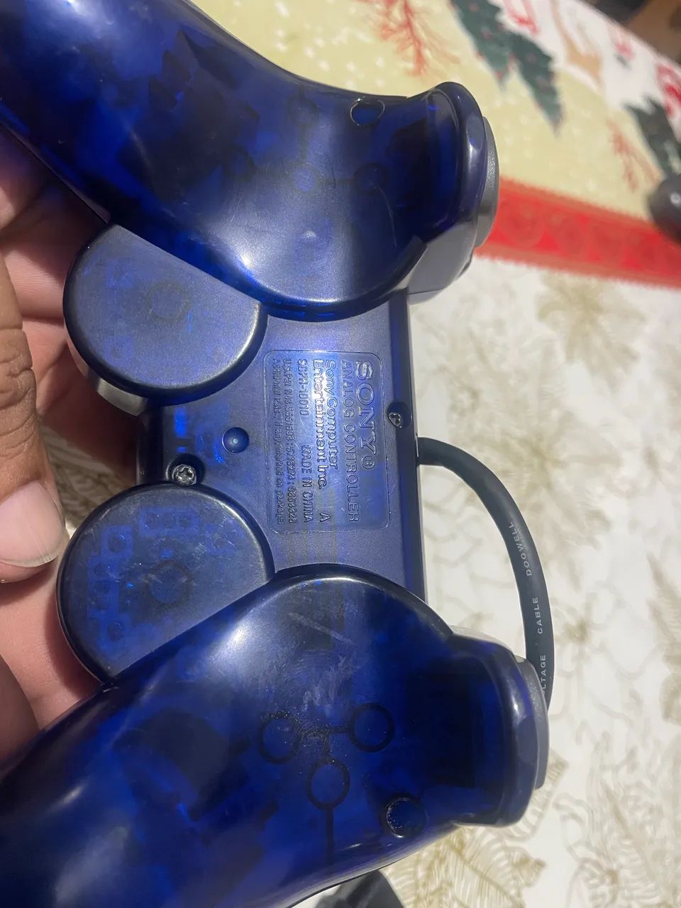 Controle Midnight blue ps2 original  - Foto 4