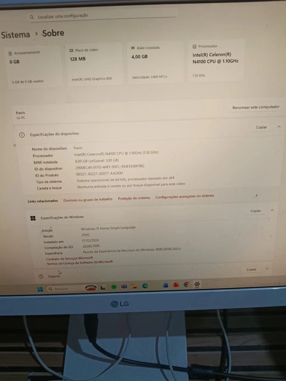 ? PC LG All in One ? ATÉ R$ 550! - Foto 3