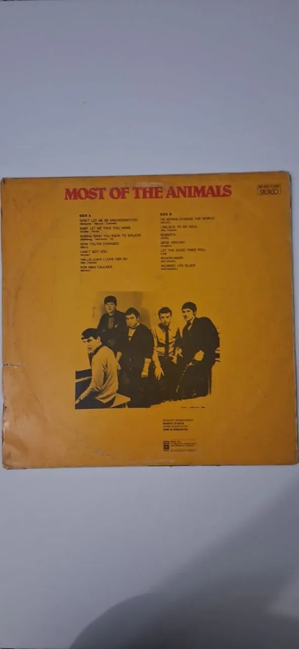 lp most of the animals usado - Foto 2