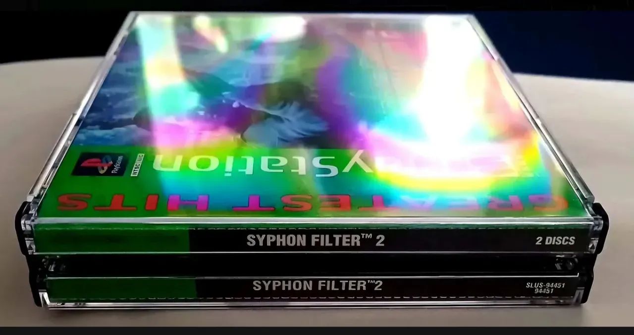 Syphon Filter 2 Ps1 Original Completo Cib Sony Playstation - Jogos
