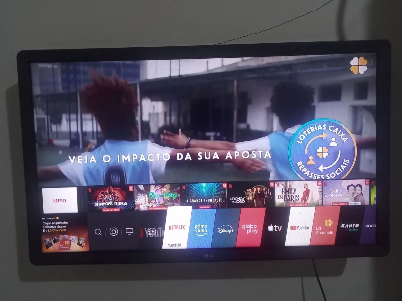 Smartv LG 32 polegadas Oportunidade  - Foto 4
