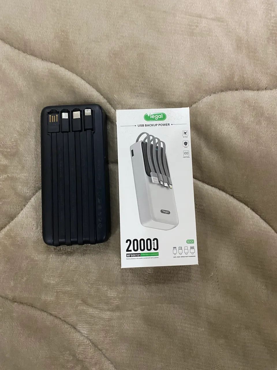 Carregador portatil 2000mAh